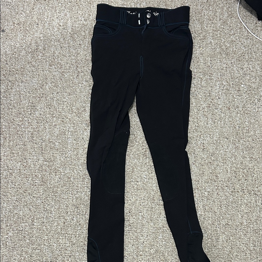 Elation Black Riding Pants size 16 (large children’s)
